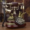 Antique telephone European-style old-fashioned creative retro telephone antique crafts household fixed landline 1