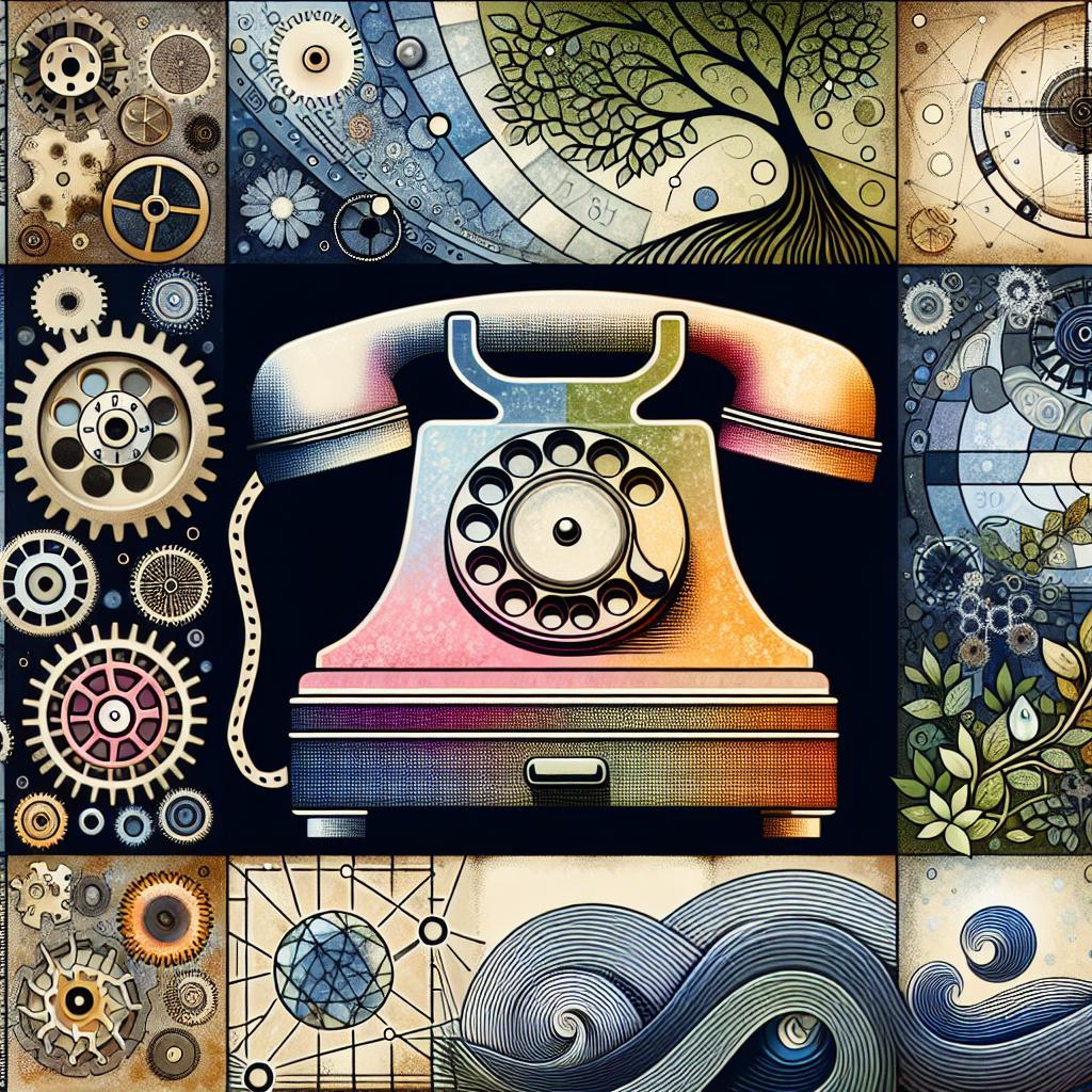 What is a rotary phone?